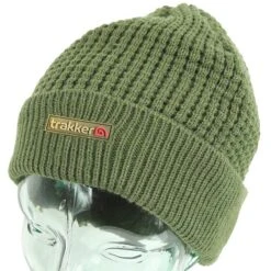BEANIE MAN TRAKKER TEXTURED LINED BEANIE KHAKI