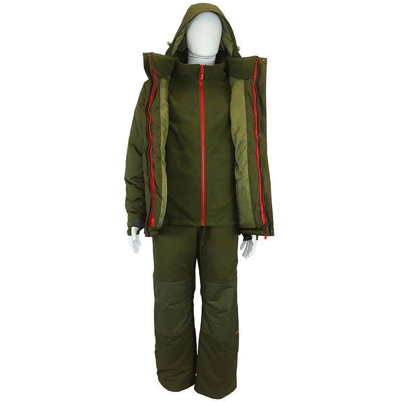 JACKET UNIT AND OVERALLS TRAKKER CORE 3 PIECE WINTER SUIT GREEN 5 JACKET UNIT AND OVERALLS TRAKKER CORE 3 PIECE WINTER SUIT GREEN - Image 3