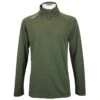 MAN LONG-SLEEVED T-SHIRT TRAKKER HALF ZIP TOP WITH UV SUN PROTECTION KHAKI