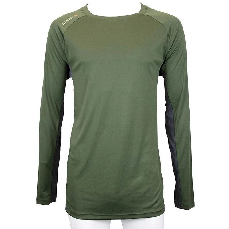MAN LONG-SLEEVED T-SHIRT TRAKKER MOISTURE WICKING LONG SLEEVE TOP KHAKI 3 MAN LONG-SLEEVED T-SHIRT TRAKKER MOISTURE WICKING LONG SLEEVE TOP KHAKI