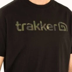Trakker CR Camo Logo Black T-Shirt -TRAKKER Store trakker cr camo and black logo t shirt 4 1