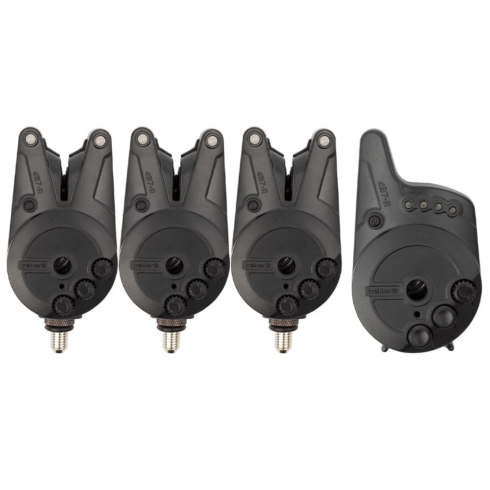 Trakker DB7-R Bite Alarm Set 3+1 3 Trakker DB7-R Bite Alarm Set 3+1