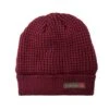 Trakker Plum Textured Fishing Beanie -TRAKKER Store trakker plum textured lined beanie 1