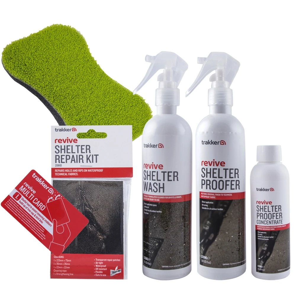 Trakker Revive Shelter Complete Care Kit 3 Trakker Revive Shelter Complete Care Kit