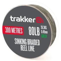 Trakker Sinking Braided Reel Line 300m -TRAKKER Store trakker sinking braided reel line 1 1